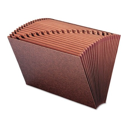 Smead Smead Leather-Like A-Z Open Accordion Expanding File W/ 21 Pockets, Fits Legal-Sized Documents 70430